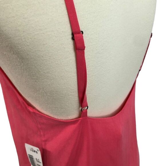 Alice + Olivia Women's Top Spaghetti Strap Fully Lined Coral Size Medium - Picture 7 of 10